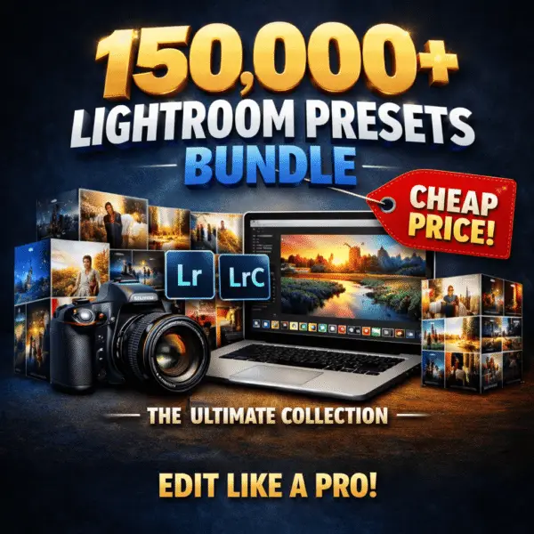 150,000+ Lightroom Presets Bundle – Ultimate Photo Editing Pack